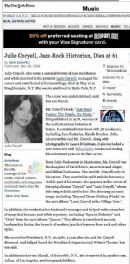 Name: Julie Coryell