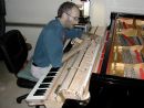 Name: Yamaha's Dan Levitan regulating LaVerne Disklavier